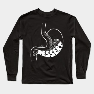 Food in My Stomach - Dessert Long Sleeve T-Shirt